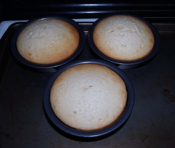 baked mini cakes
