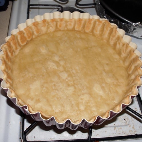 partly-baked tart crust
